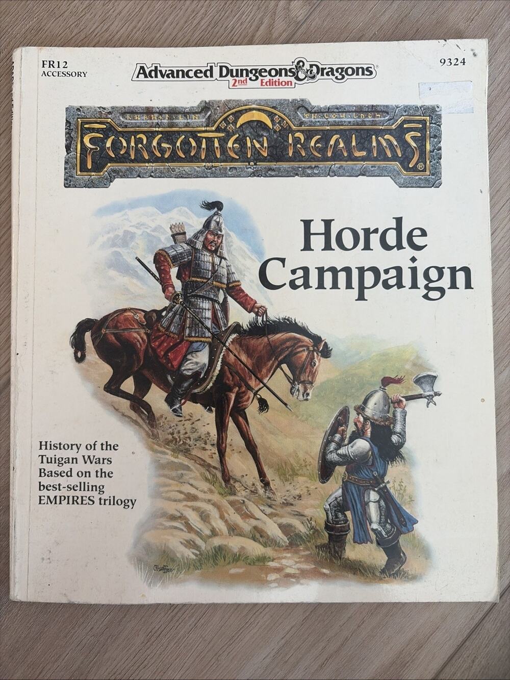 Horde Campaign Forgotten Realms Advances Sungeons & Dragons 2nd Edition Book